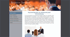 Desktop Screenshot of key-note-speaker.info