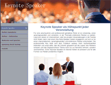 Tablet Screenshot of key-note-speaker.info